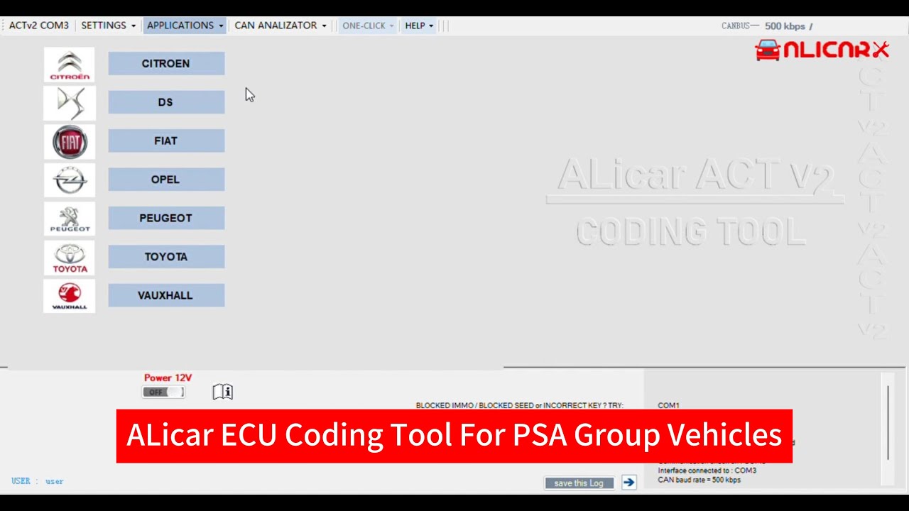 Ecu Coding PSA Group Vehicle ECU Coding Tool Introduction For Citroen DS FIAT OPEL ...
