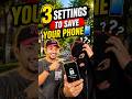 3 Settings to Save Your Phone from Thieves