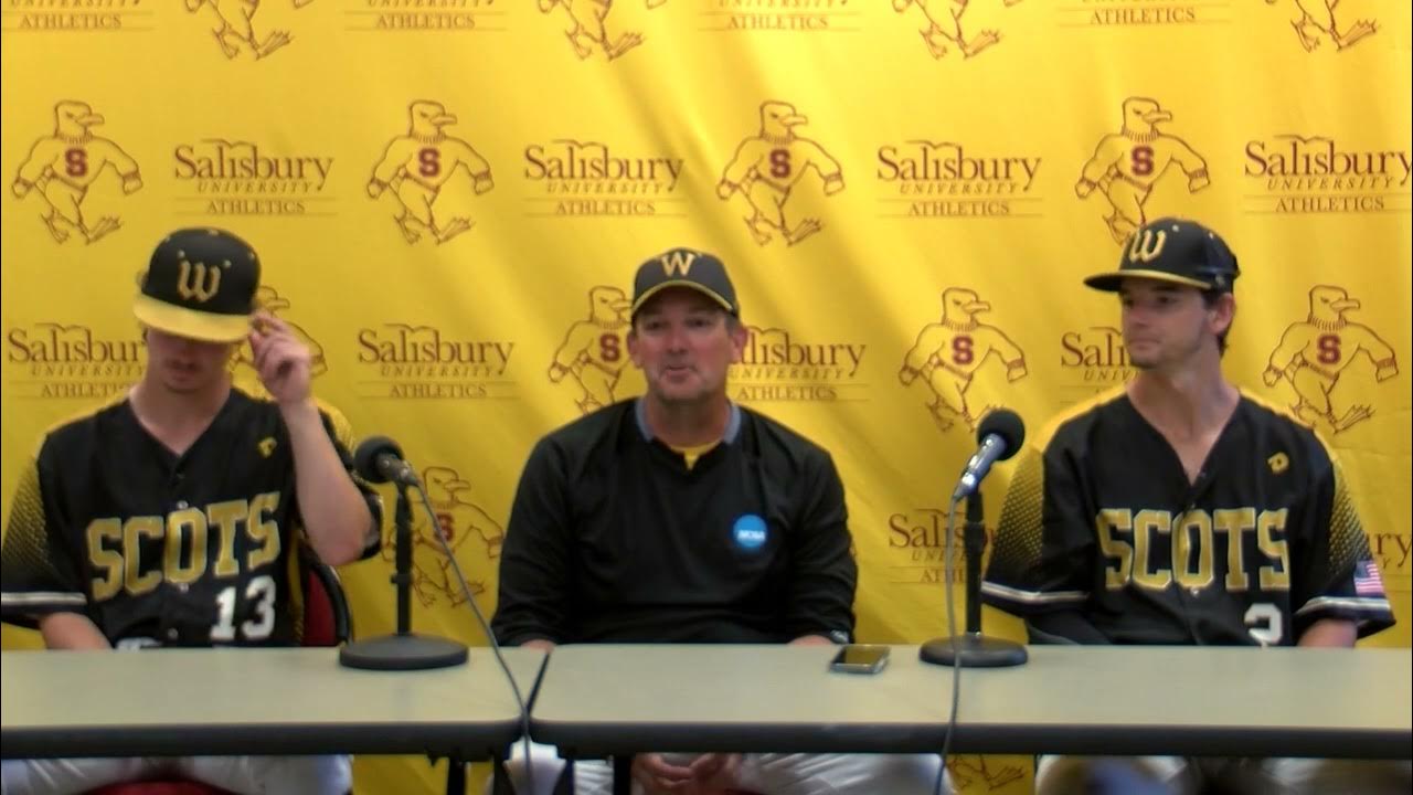 Wooster Baseball Postgame Press Conference, Super Regionals May 28