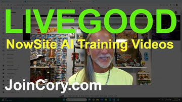 LiveGood Review NowSite AI Training Videos YouTube Channel