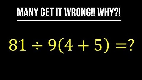 Only 1 in 5 Can Solve this Math Equation | Order Of Operations 