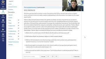 Research Methods Discussion #10 Video Instructions | Psyched with Setmire