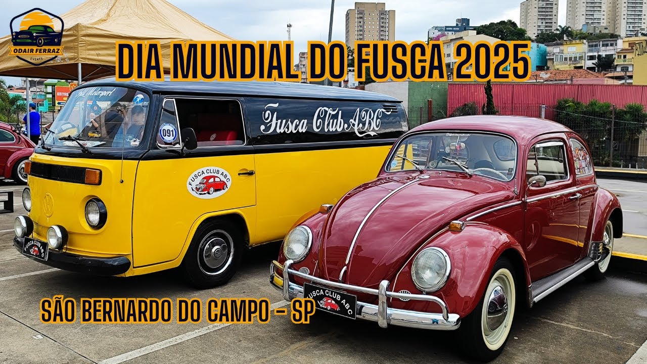 Encontro do Dia Mundial do Fusca 2025 em SBC