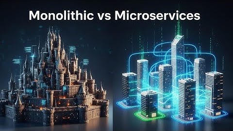 Monolithic vs Microservices Architecture — What’s the Difference? #microservices #monolithic