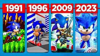 Sonic the Hedgehog Evolution (1991 - 2023)