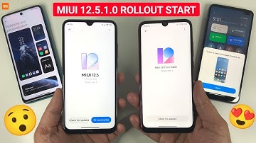 OFFICIAL - MIUI 12.5.1.0 STABLE UPDATE FIRST CHANGELOG | MIUI 12.5 ROLLOUT STARTED, MIUI 12.5 UPDATE
