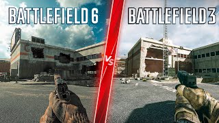Battlefield 6 Vs Battlefield 3 - Direct Comparison Attention To Detail & Graphics Pc 4K