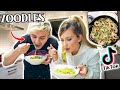 COCINAMOS LA RECETA VIRAL DE "ZOODLES" DE TIK TOK | Lizy Vlogs