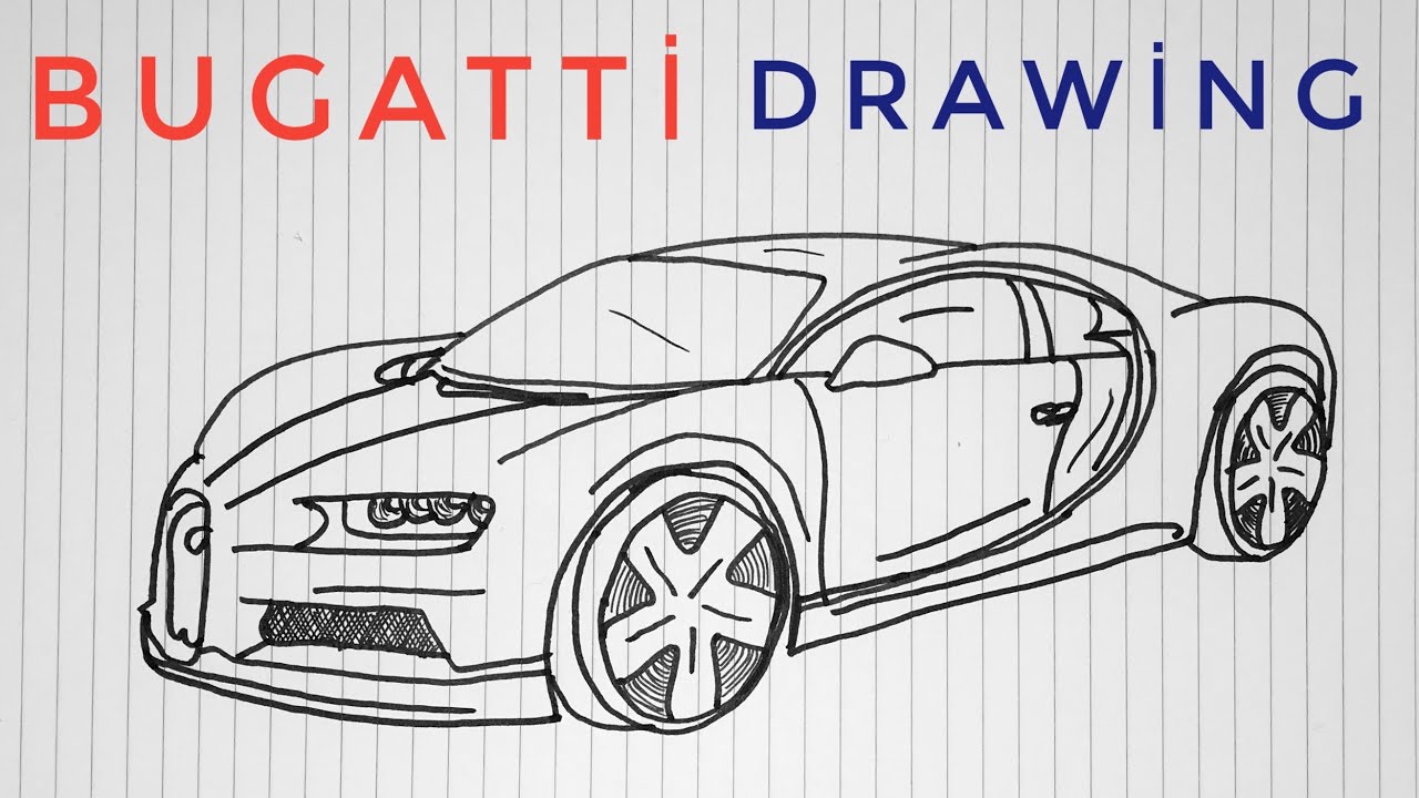 How To Draw A Bugatti Chiron Bugatti Disegni Fai Da Te Images And ...