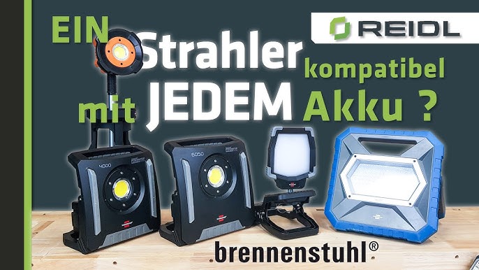 mit PARKSIDE® - LED YouTube Steckdose Arbeitsstrahler