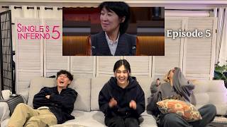 Famous Reacting to Singles Inferno Season 5 Ep 5 Profile