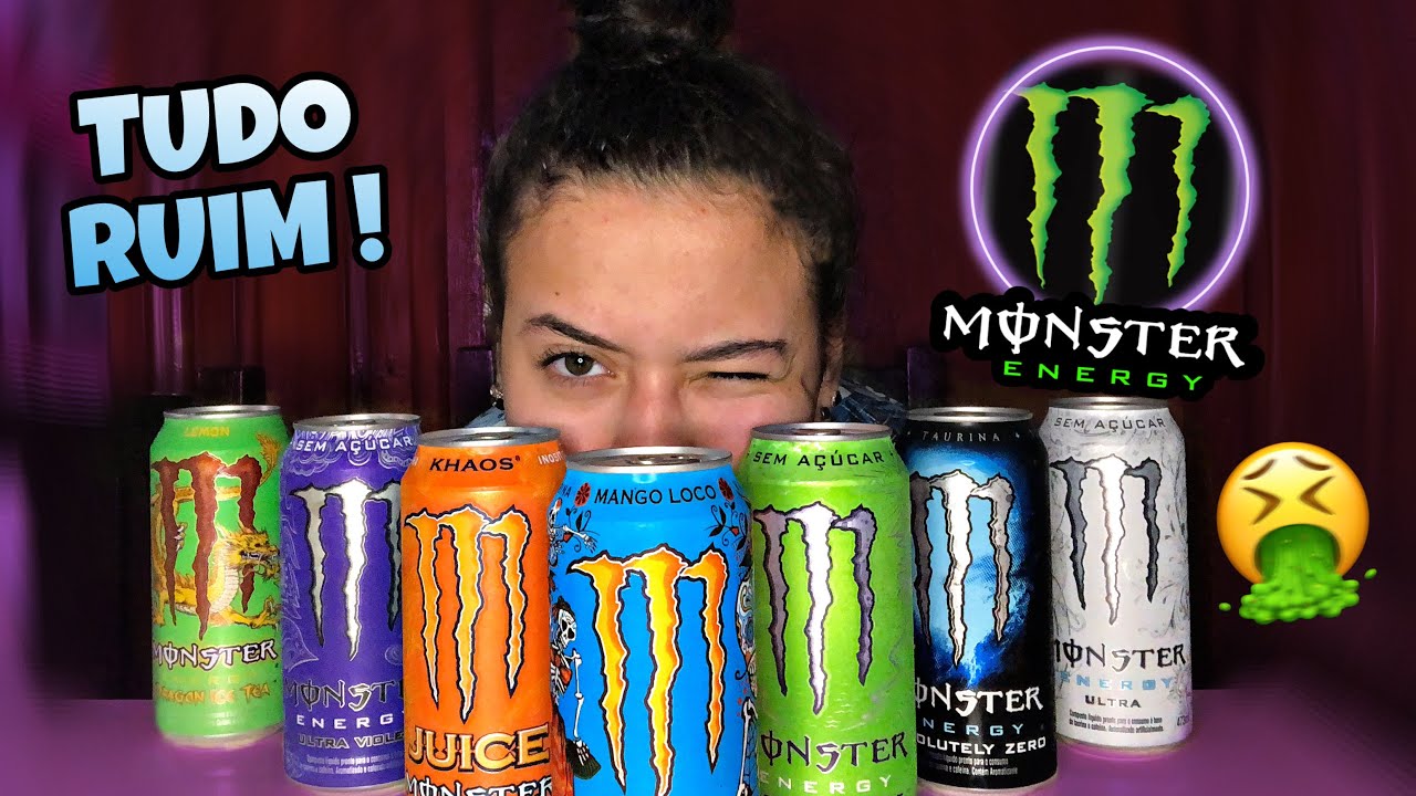 PROVANDO TODOS OS MONSTER ENERGY DO MERCADO!! YouTube PROVANDO TODOS OS MONSTER ENERGY DO MERCADO!! YouTube