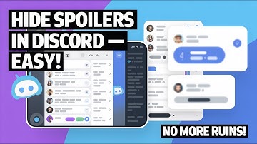 Hide Spoilers on Discord! (Text, Images & Links) - Easy Tutorial 2025