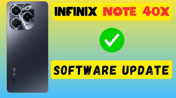 infinix Note 40x Update Phone || Software update