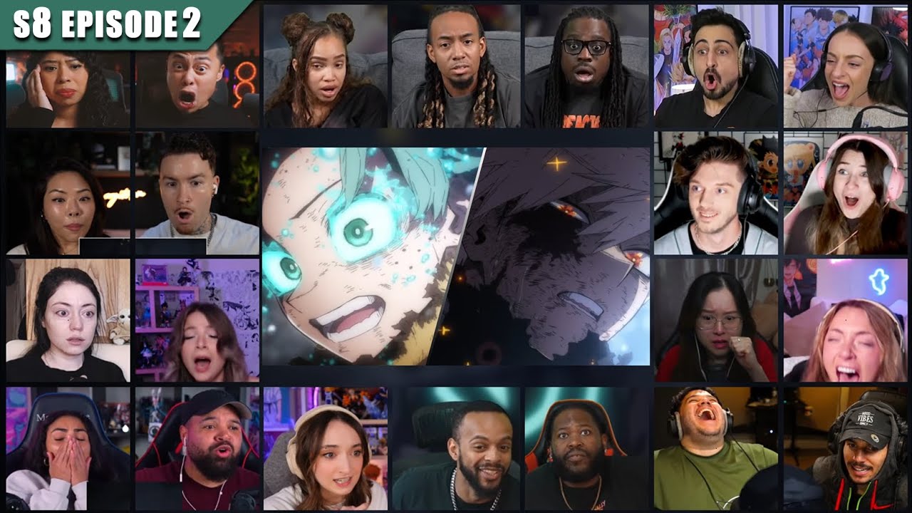 [Full Episode] My Hero Academia Season 8 Episode 2 Reaction Mashup | 僕のヒーローアカデミア