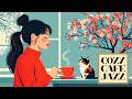 【Playlist】Jazz Coffee Shop Music ☕ Sakura Bonsai Cafe Jazz Time | Work, Study & Relax
