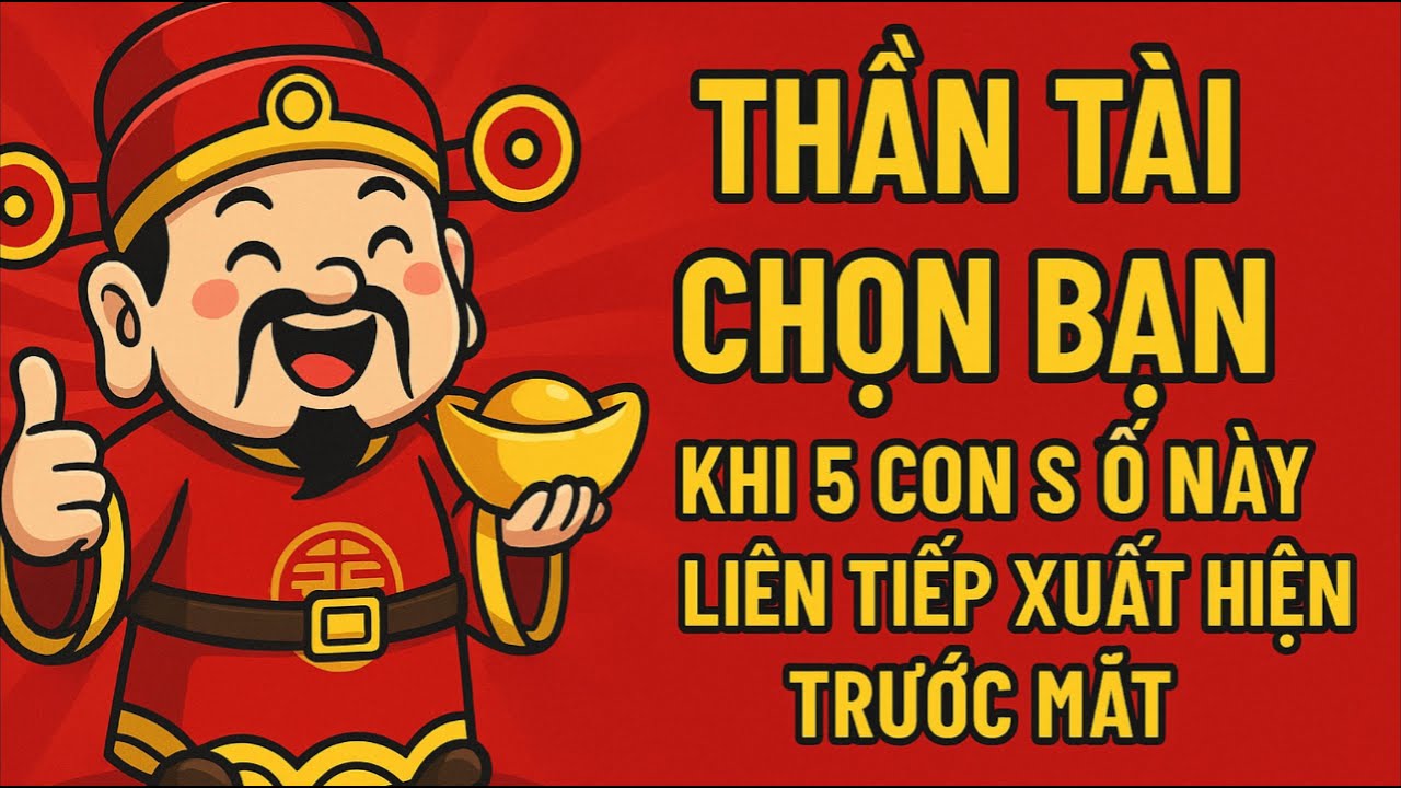 THẦN TÀI CHỌN BẠN – KHI 5 CON SỐ NÀY LIÊN TIẾP XUẤT HIỆN TRƯỚC MẮT