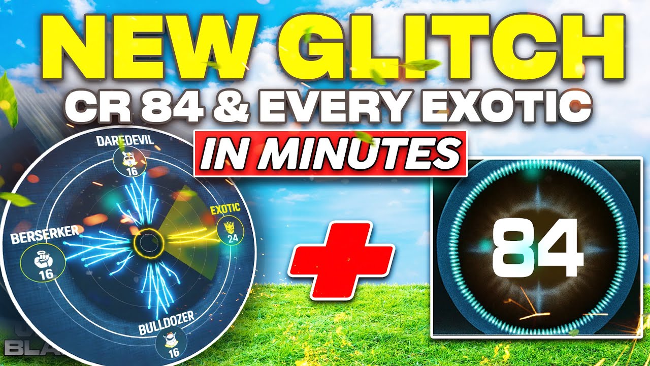 BO7 ENDGAME GLITCH 😱 CR 84 & ALL 8 Exotic Skills in MINUTES