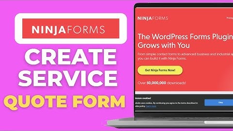 How to Create a Service Quote Form with Ninja Forms