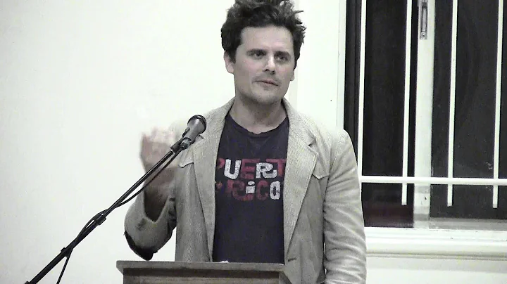 Joshua Ware reading at the Poetry Project