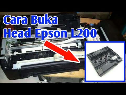 CARA BUKA HEAD PRINTER EPSON L200