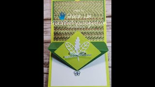 #199 VIDEO Diamond Pop Up card