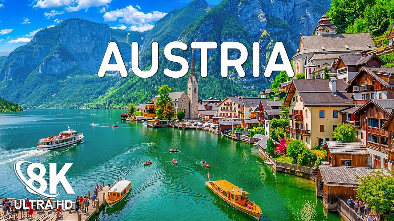 Austria 8K Ultra HD – From Vienna’s Imperial Elegance to Hallstatt’s Fairytale Beauty