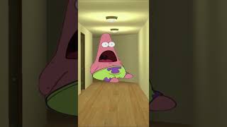PATRICK STAR NEXTBOT CHASE! ⭐️ Screaming SpongeBob Meme in Hotel
