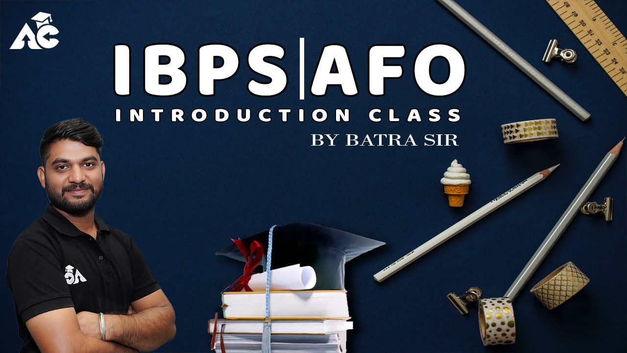 Introduction Class | IBPS AFO 2023 Preparation | IBPS AFO 2023 By Batra ...