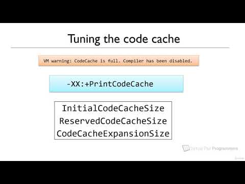 6  Tuning the code cache size