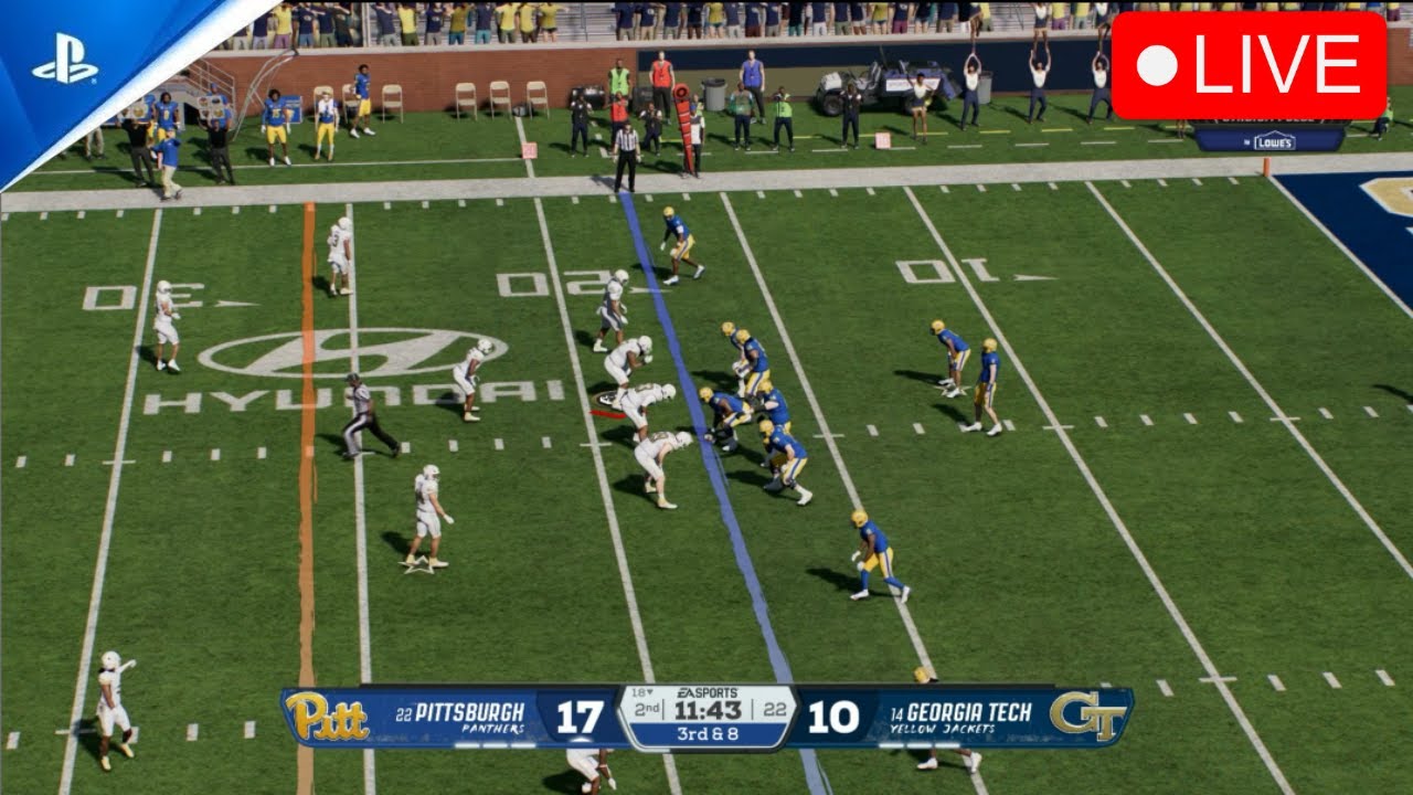 Pittsburgh Panthers vs Georgia Tech Yellow Jackets FULL GAME | 2025 ...