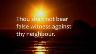 The Ninth Commandment