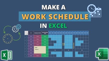 How to Make a Work Schedule in Excel