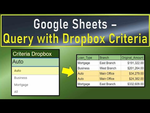 Google Sheets Query