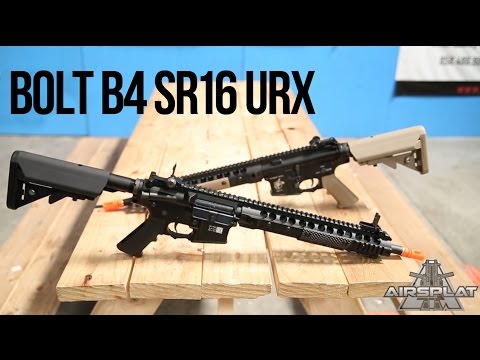 BOLT B4 SR16 URX Electric Recoil Airsoft Gun Rifle - AirSplat on