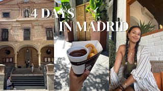 SPENDING 4 DAYS IN MADRID TRAVEL VLOG : WHAT I ATE, OOTD, CITY TOUR & MORE ADVENTURES