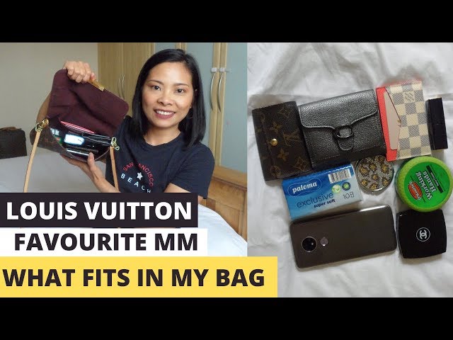 Louis Vuitton Favorite MM Review + What Fits Inside? 