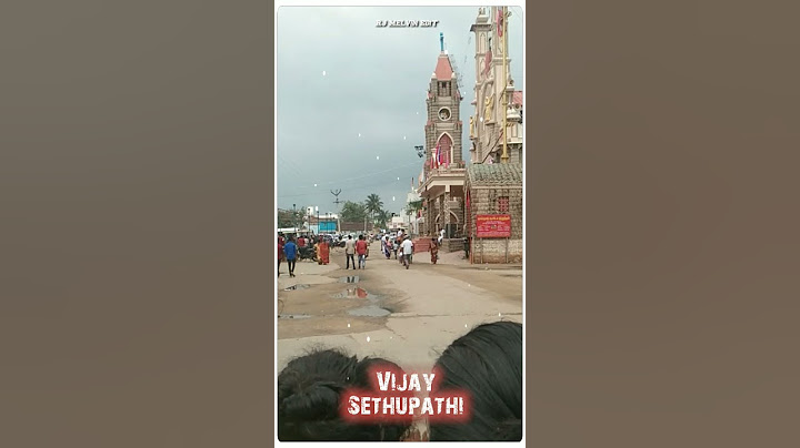 #vijaysethupathi ✨Vijay Sethupathi Anna Shooting in Dindigul 🔥Mass Enter🔥