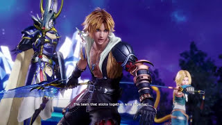 Dissidia Final Fantasy NT - Tidus Moveset Gameplay 