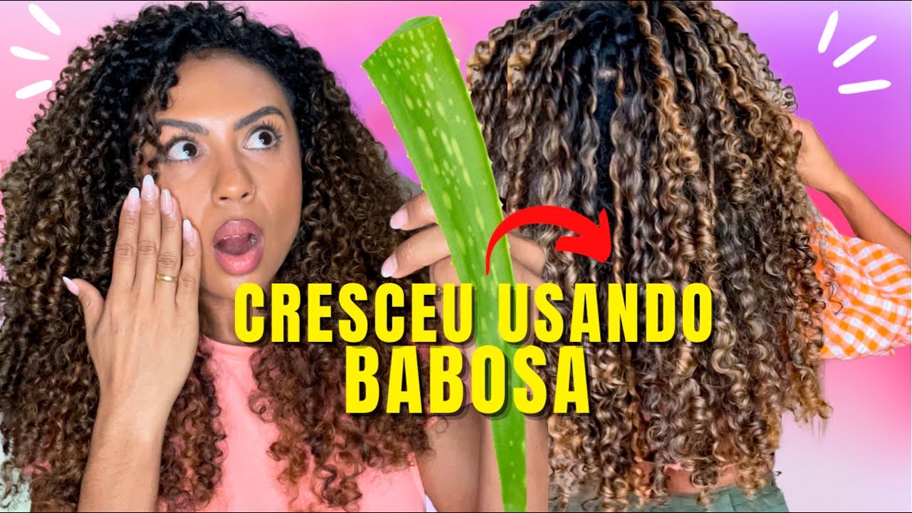 FAÇA SEU CABELO CRESCER COM BABOSA - PROJETO RAPUNZEL- Super Pretinha