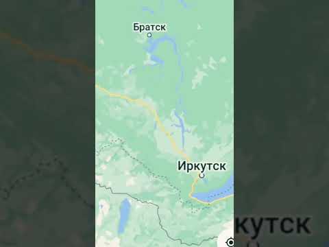 #Иркутск #зима #карты России #россия