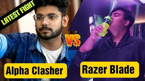Hydra Alpha Vs Razer Blade🔥Intense🔥Hot Drop Fight🔥Latest Highlight🔥Alpha clasher Vs Razer Blade