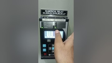 How to check Input/Output Status in GE P14DB/P14NB RELAY #p40agile #ge #schneider #siemens#optoinput