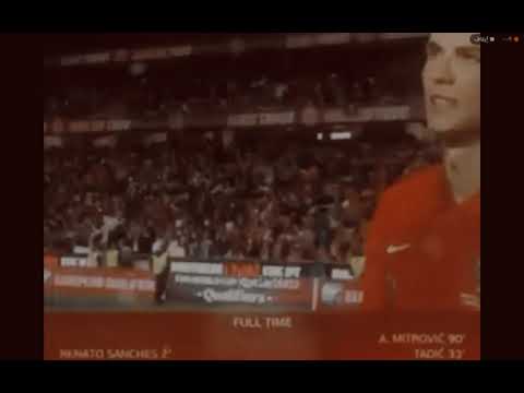 تصميم رونالدو حزين اسف على السحب