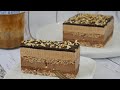 L'entremet Praliné - Chocolat ( Biscuit Dacquoise noisette)