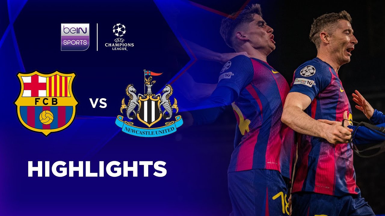 Barcelona 7-2 Newcastle United (Agg. 8-3) | Champions League 25/26 Match Highlights