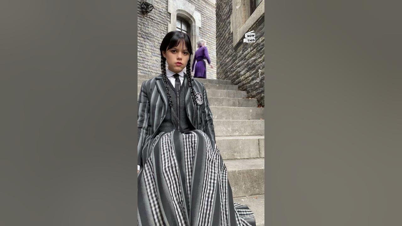 'Wednesday's Jenna Ortega and Emma Myers Slay TikTok Trend