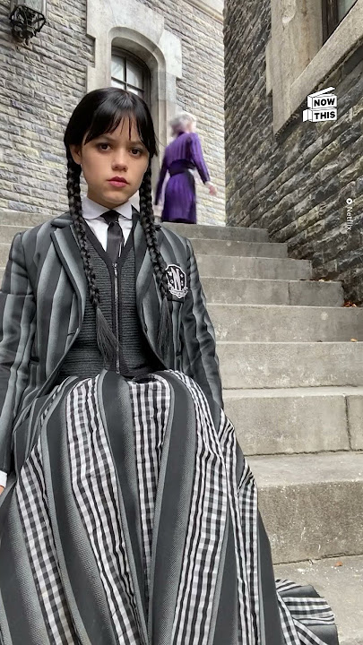 'Wednesday's Jenna Ortega and Emma Myers Slay TikTok Trend