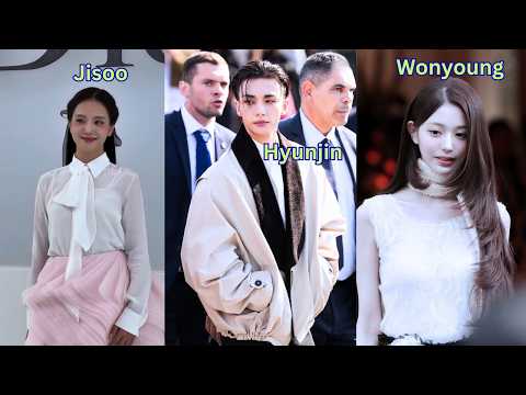 STRAY KIDS Hyunjin, BLACKPINK Jisoo & IVE Jang Wonyoung At DIOR Show Paris Fashion Week 2026