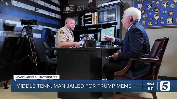 Tennessee sheriff defends jailing liberal activist for posting Trump meme